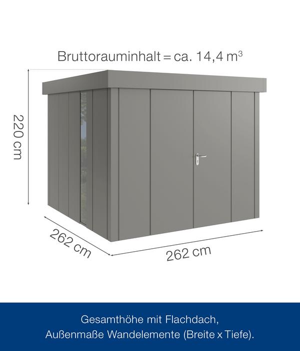 Hörmann Metallgerätehaus Juno JFD10 L-Sk