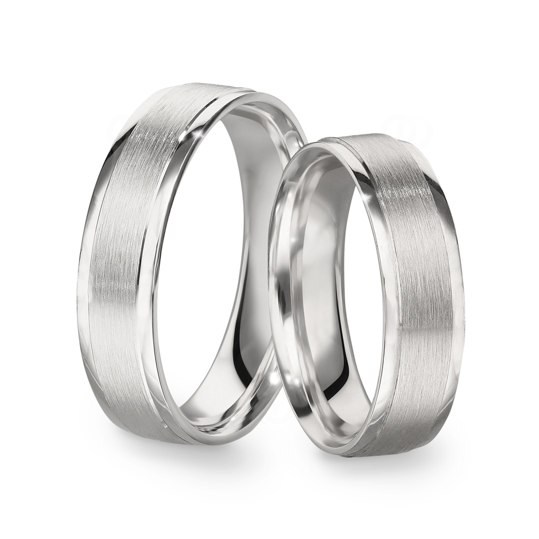 Paarringe 925 Silber Bologna