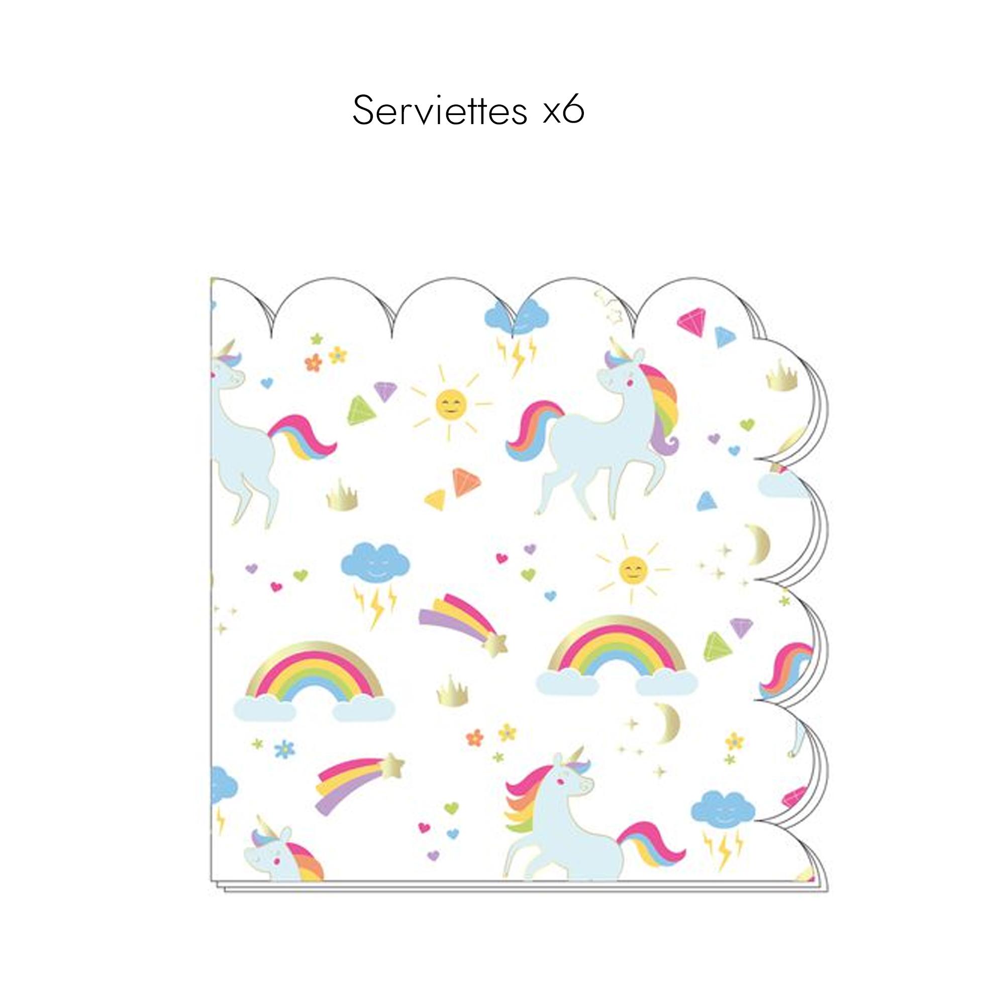 BOITE ANNIVERSAIRE LICORNE 53 PIECES