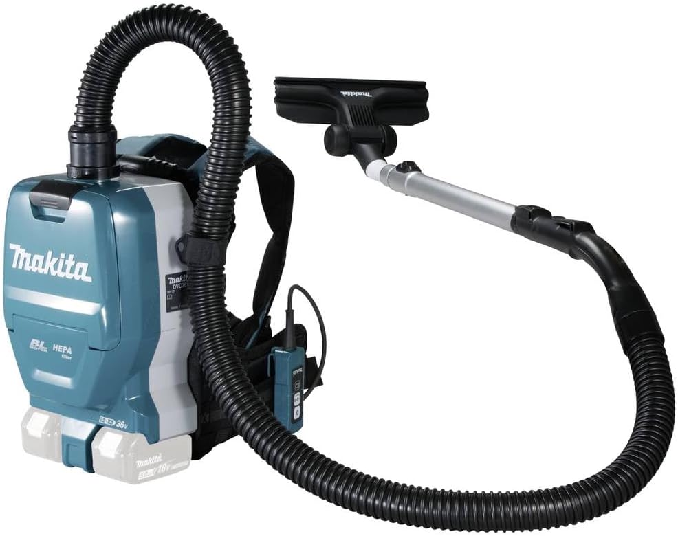 Makita DVC261ZX15 Akku-Rucksackstaubsauger 2x18 V (ohne Akku, ohne Ladegerät)