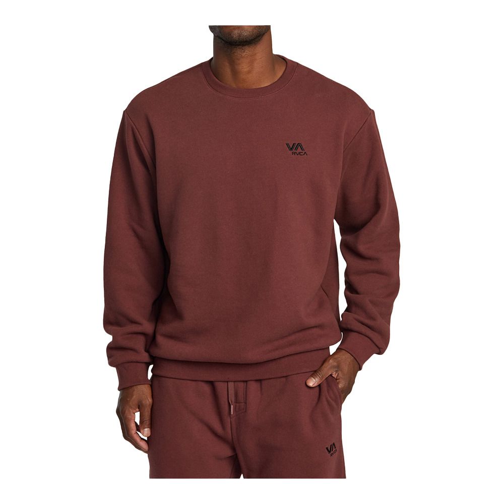Rvca VA ESSENTIAL - Sweat Homme burgundy