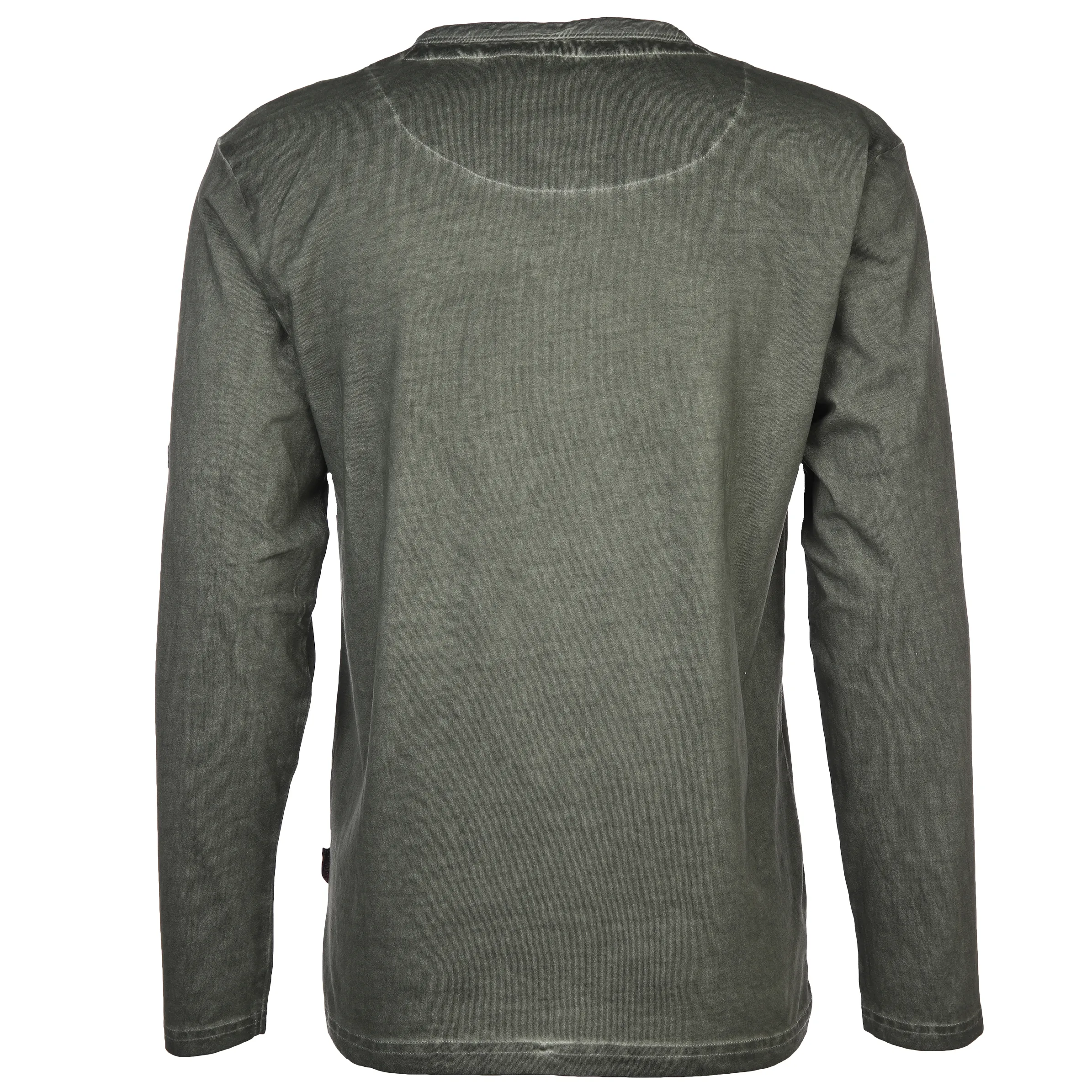Herren Henleyshirt mit Stickerei