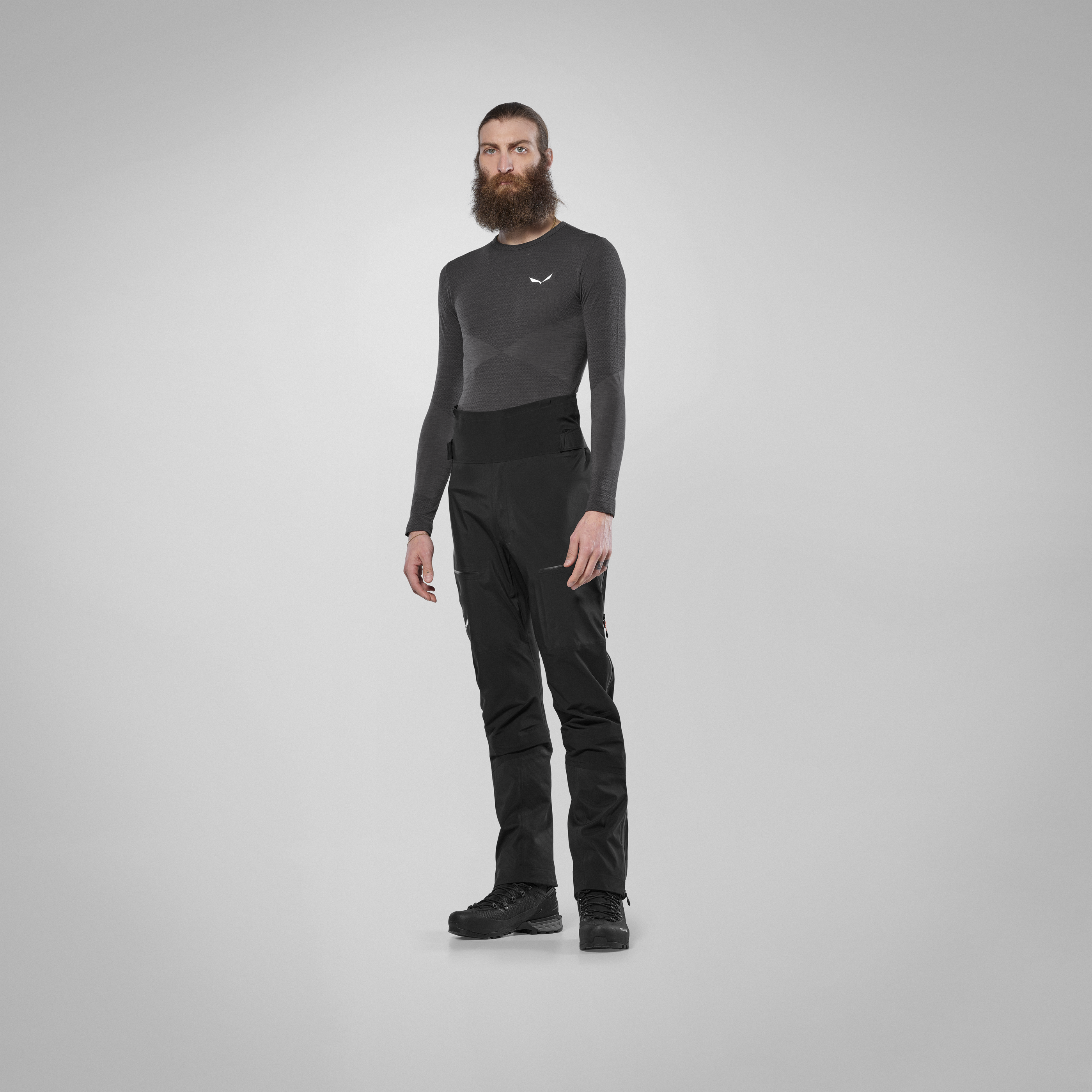 Zebru Responsive Langarm Shirt Herren