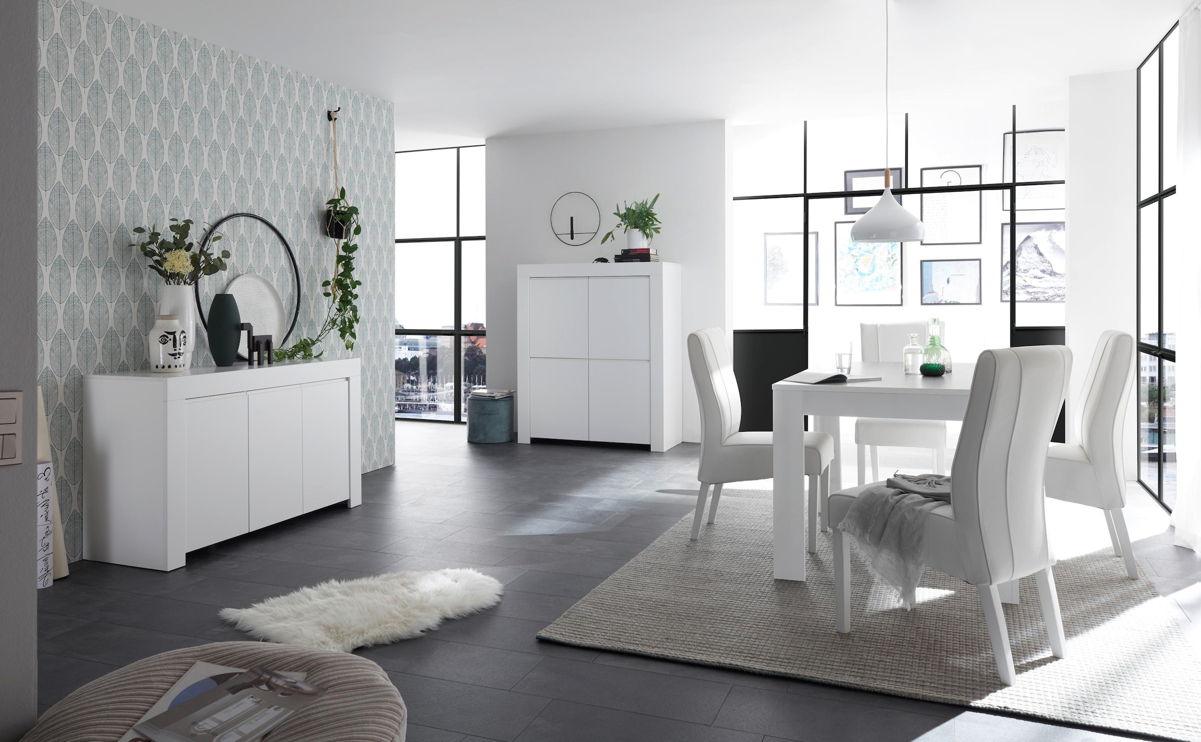 INOSIGN Esstisch »Firenze« Beite 137-185 cm, inkl. Ansteckplatte