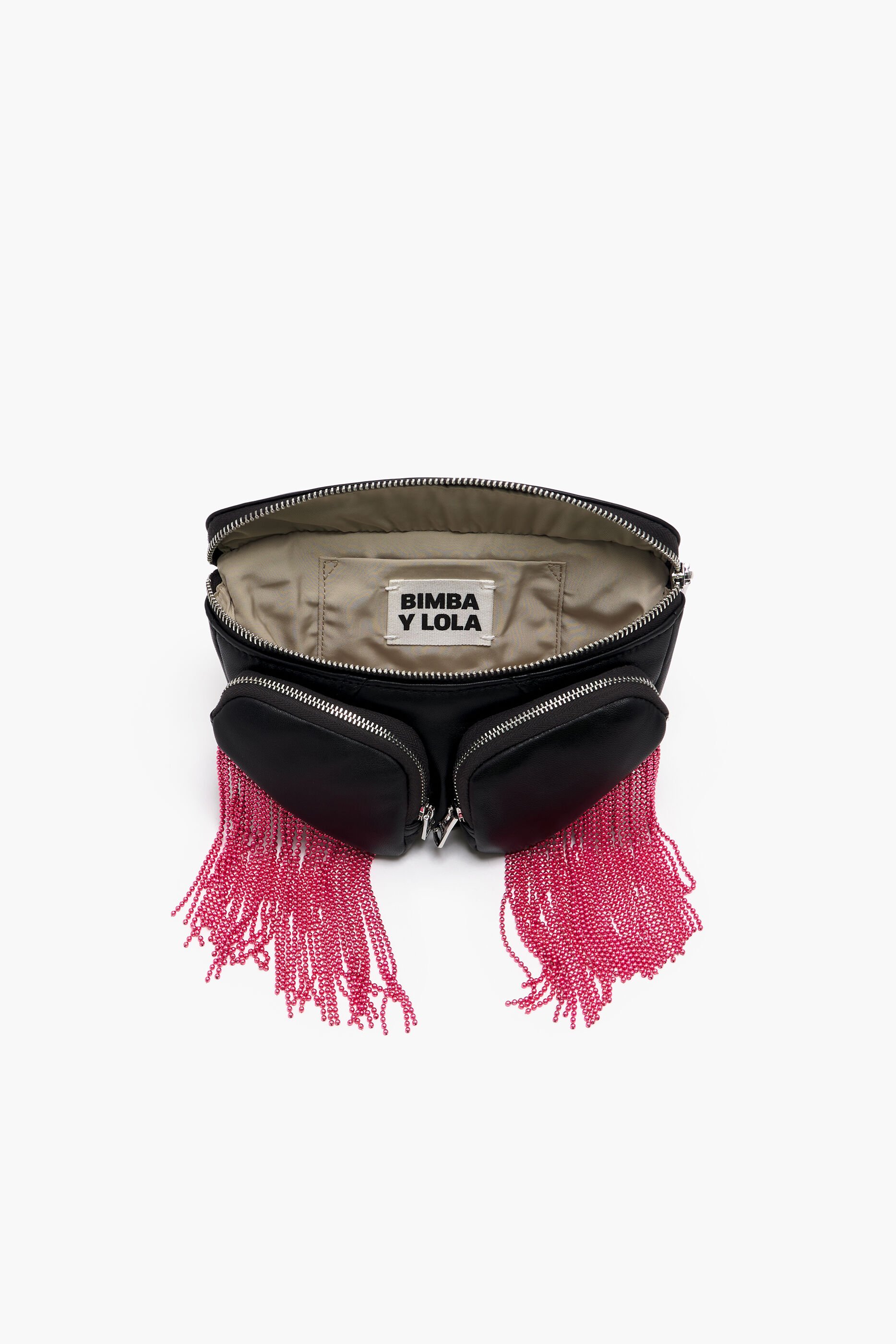 Pochete Pocket XS em couro preto