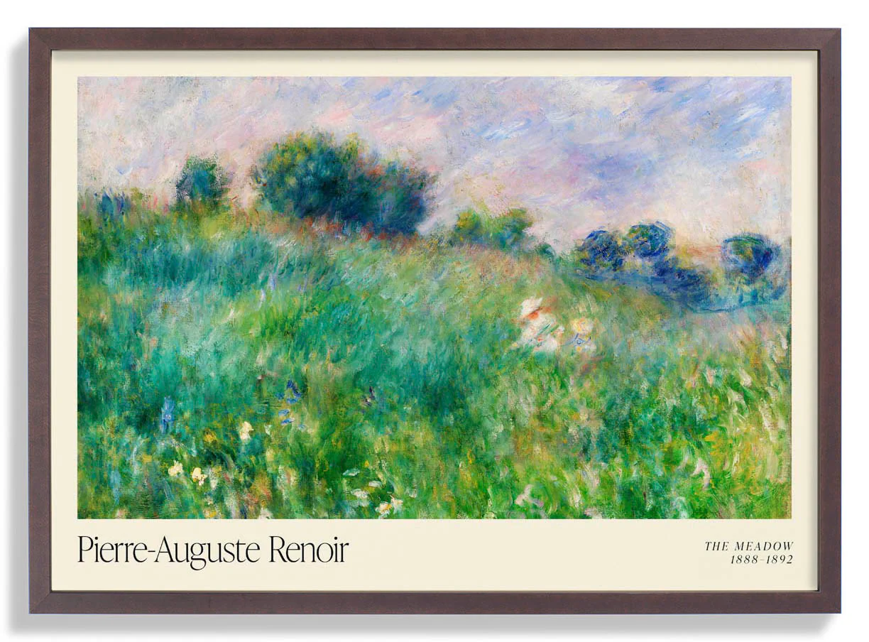 Kunstausstellung auf der Wiese von Pierre A. Renoir