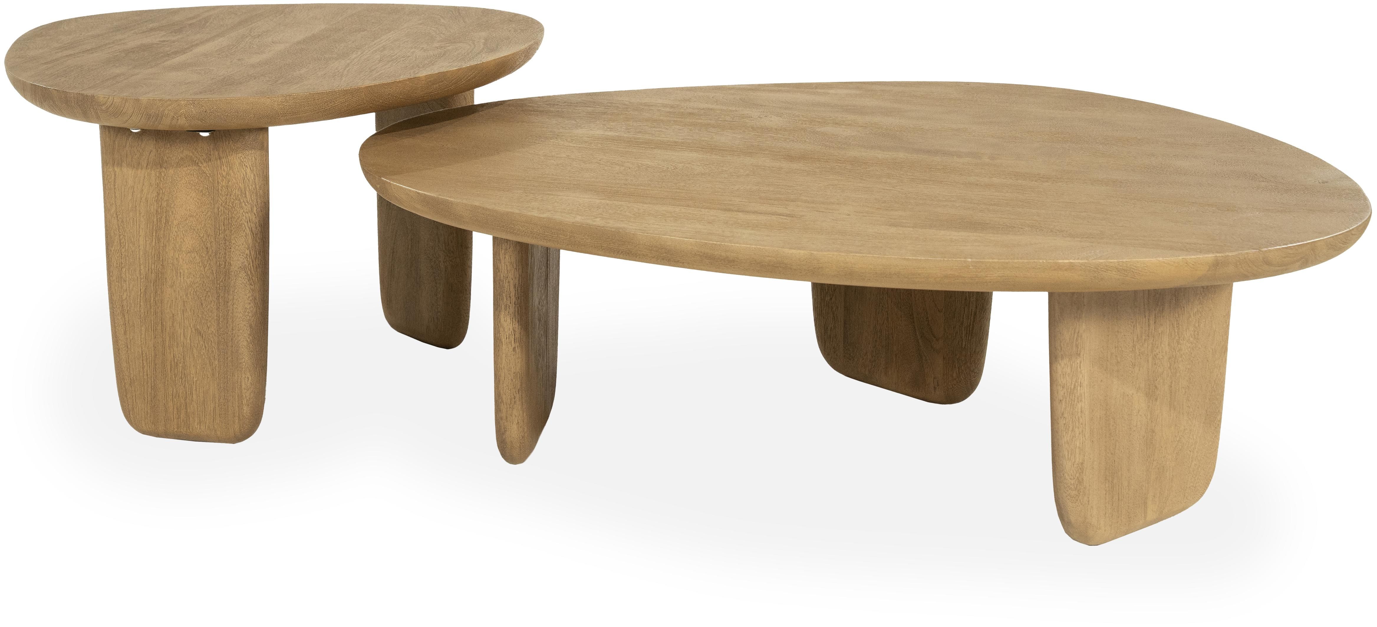 Salontafel Naturel 96534 Maud B100 x D85 x H31.5 cm