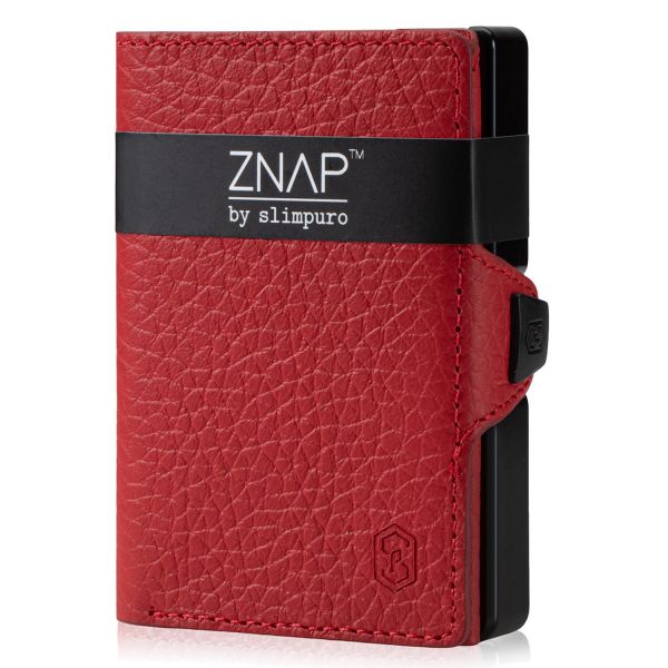 ZNAP Slim Wallet 12 Carteira de Bolso de Moedas e Cartão 8 x 1,8 x 6 cm (LxAxP) Proteção RFID - F8-RLFR-XCNQ