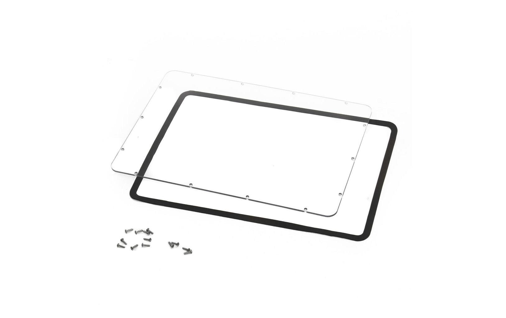 Einbaurahmen Deckel Panel für Mod. 950 - Polycarbonat<br>Deckel-Einbausatz für Kunststoffkoffer 950