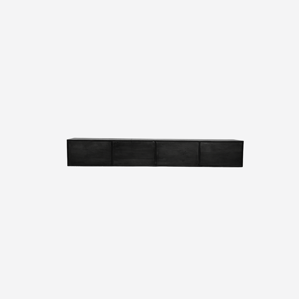 Zwevend Tv-meubel All Black 240