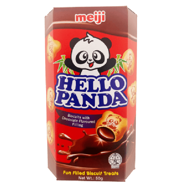 Meiji Hello Panda Biscuit Chocolade 50g