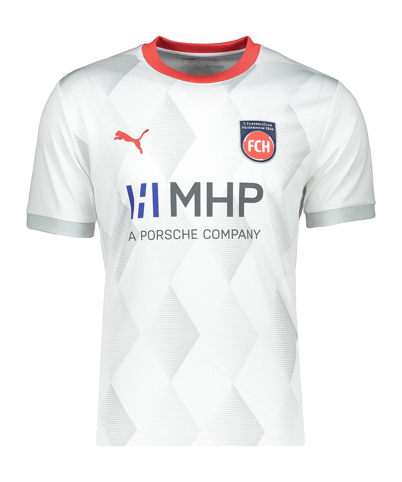 PUMA 1. FC Heidenheim Trikot 3rd 2024/2025 Kids Weiss F03