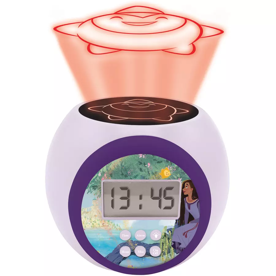 LEXIBOOK  Wish Projektionswecker mit LED Farbwechsel und Timer-Funktion