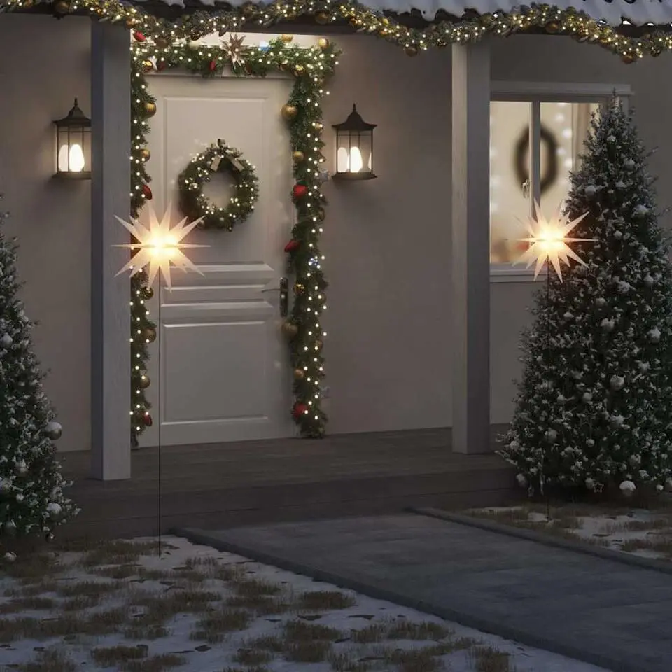 vidaXL - Kerstverlichting - Wit
