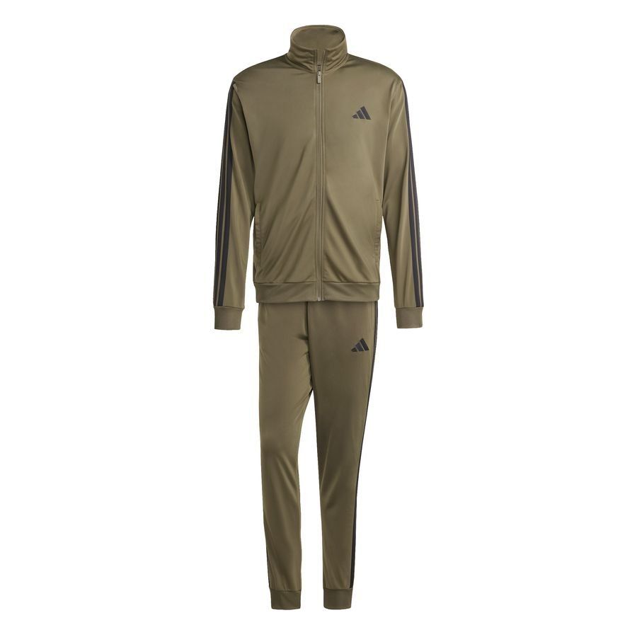 adidas Survêtement 3-Stripes - Vert/Noir