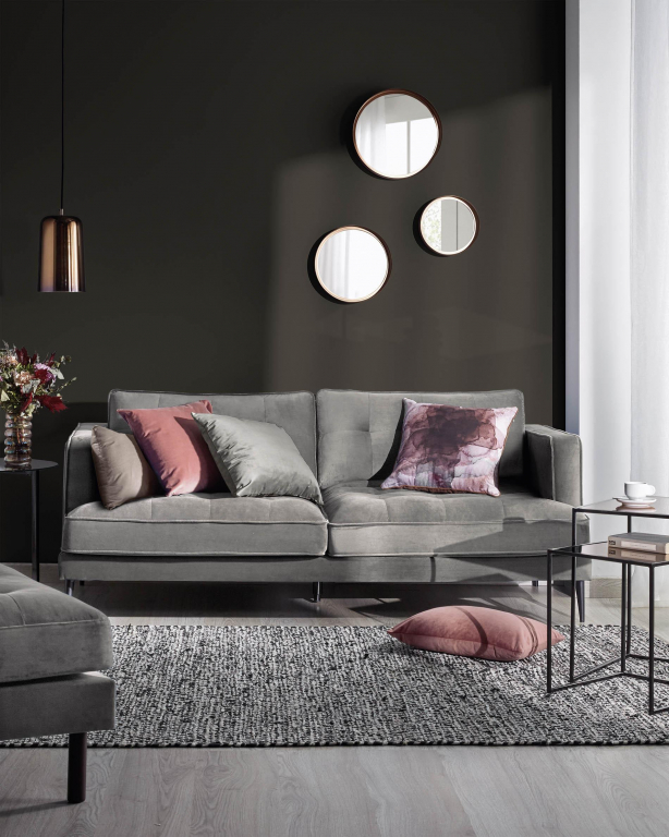 Kave Home Wilton spiegel set van 3 Ø35