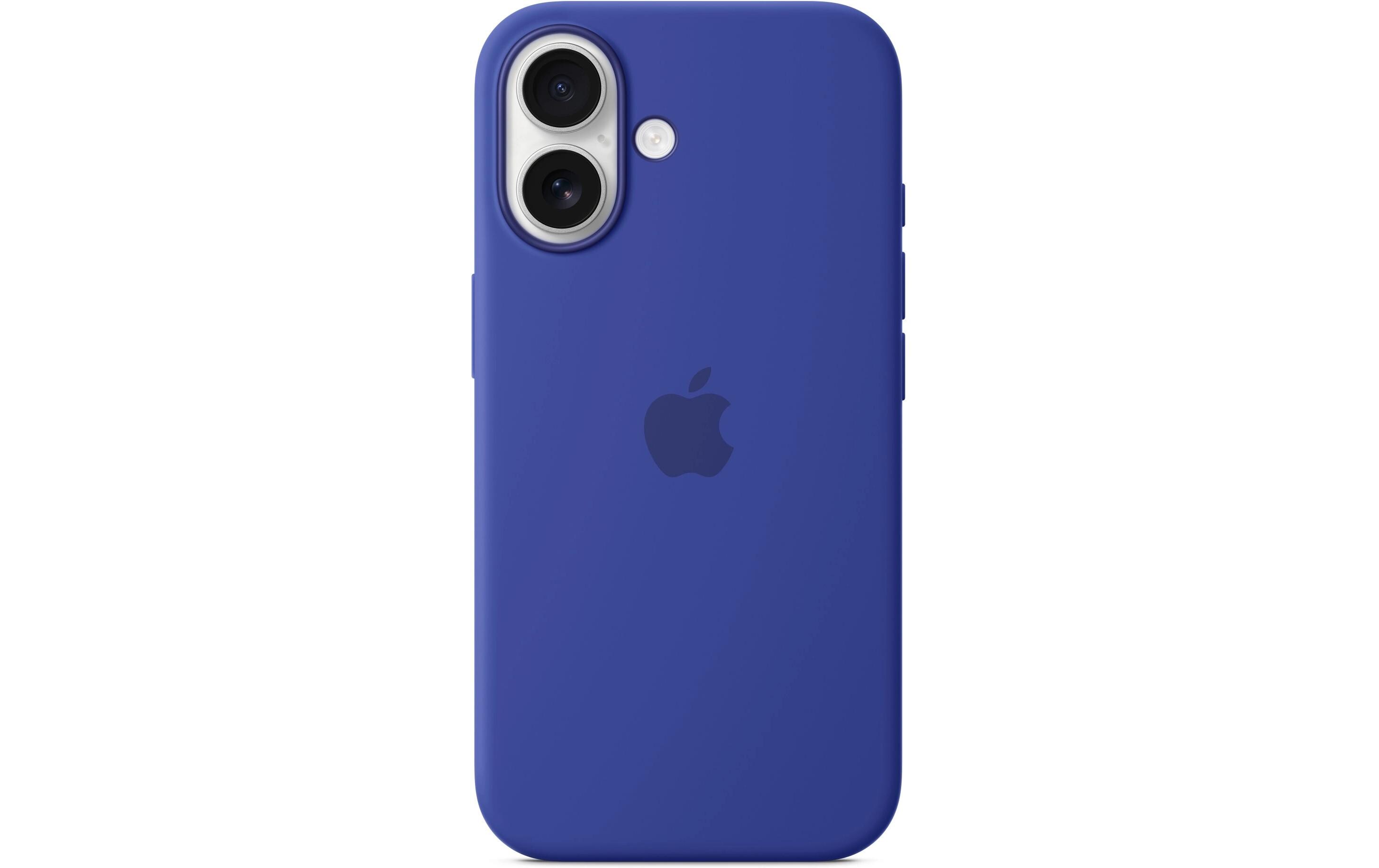Silicone Case mit MagSafe iPhone 16 UltramarinSilikon-Backcover mit «MagSafe» für das Apple iPhone 16