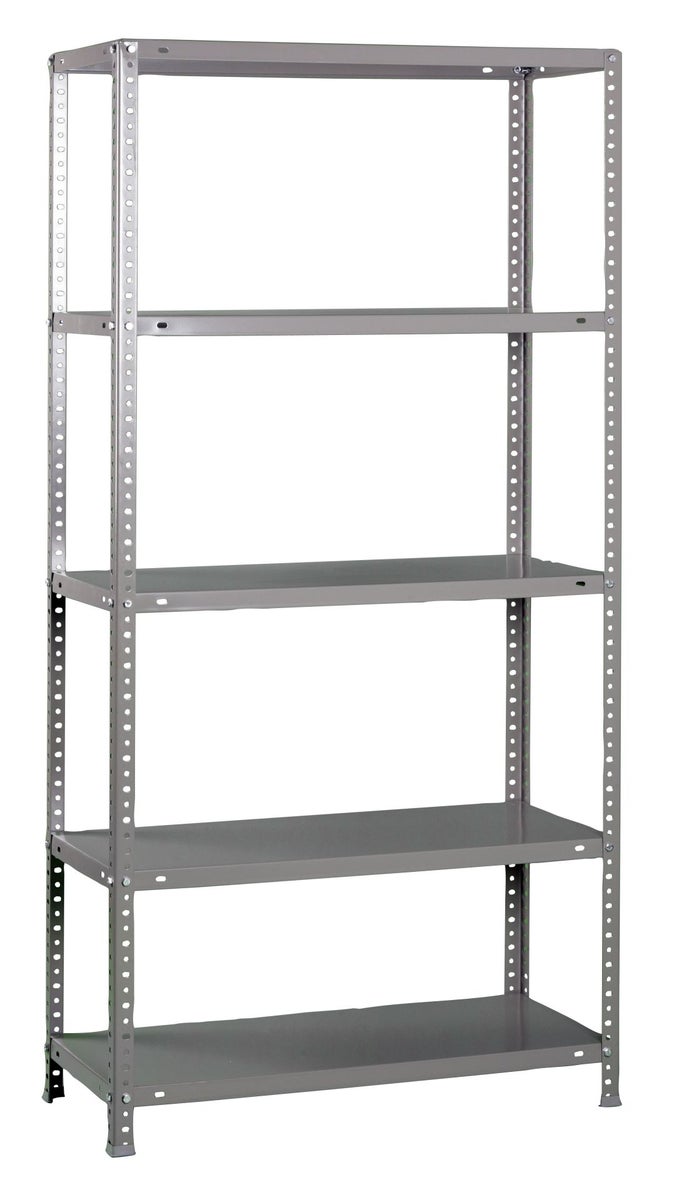 PROREGAL Panda boutloze stellingkast, HxBxD 180 x 80 x 40 cm, legbordbelasting 100 kg, gegalvaniseerd