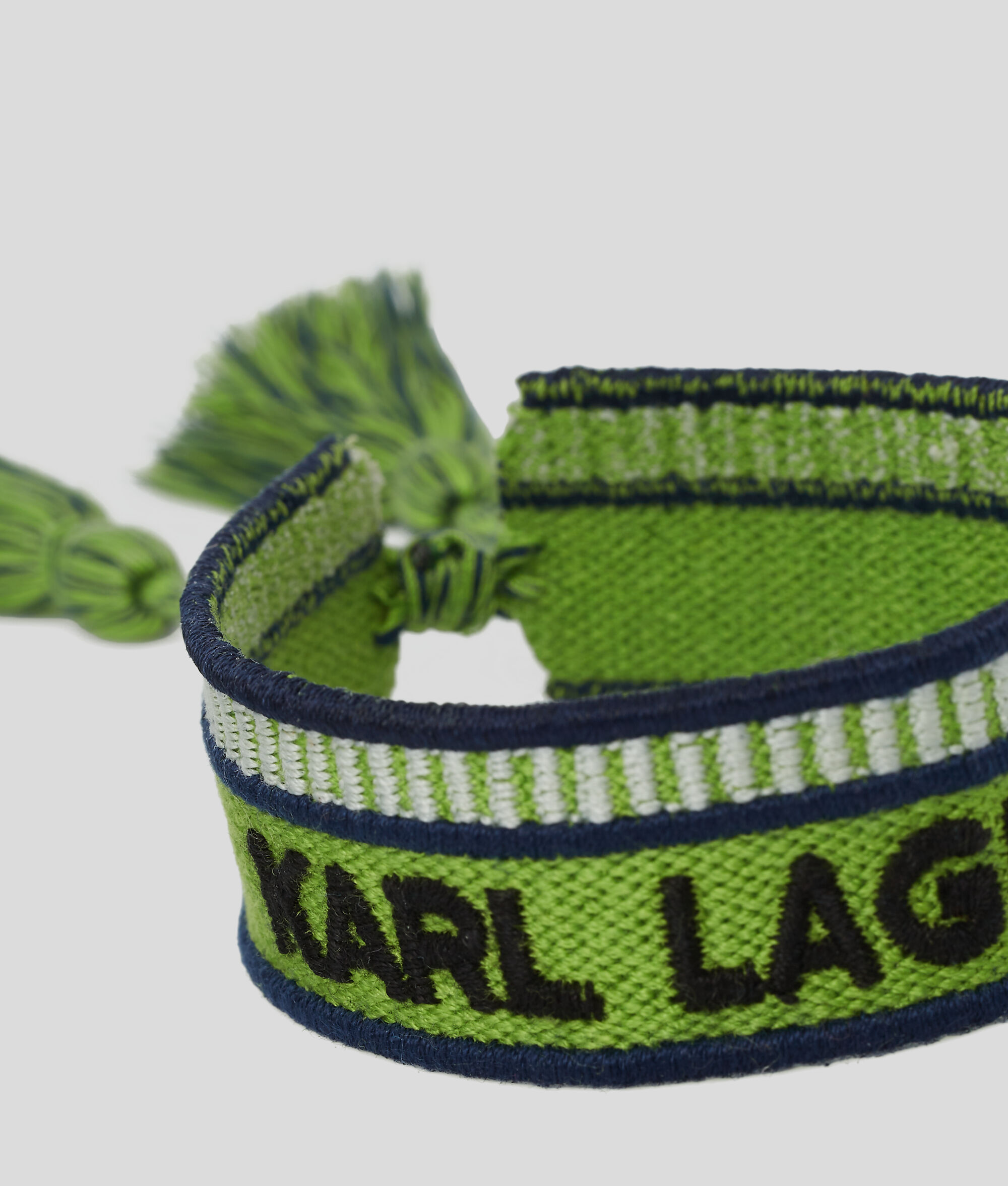 LOT DE DEUX BRACELETS K/WOVEN – JAUNE/VERT