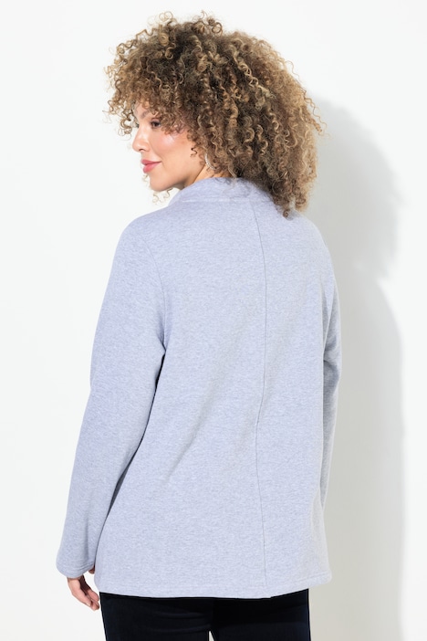 Sweater, Schriftmotiv, Stehkragen, Langarm