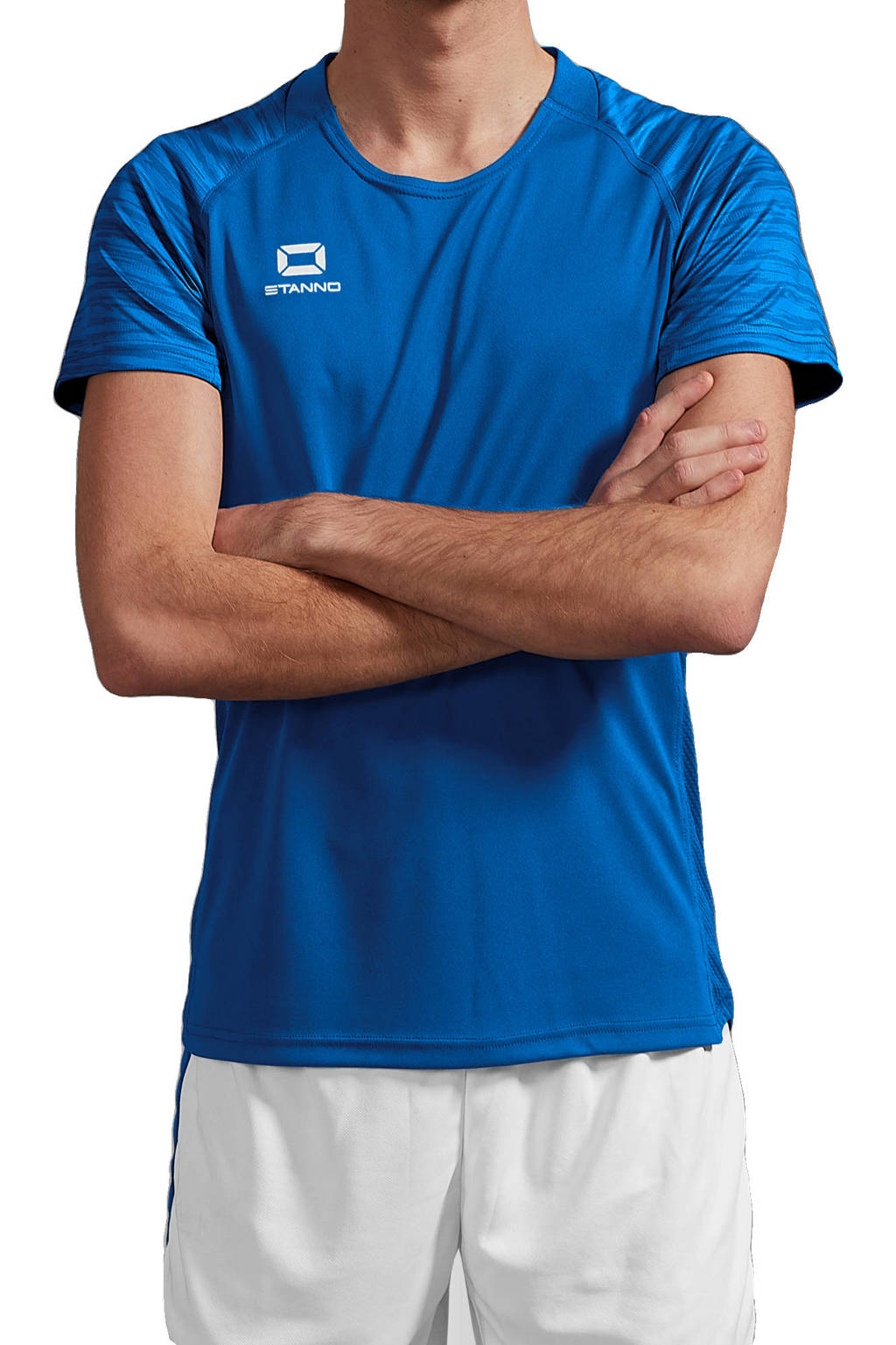 Stanno Junior voetbalshirt Bolt blauw
