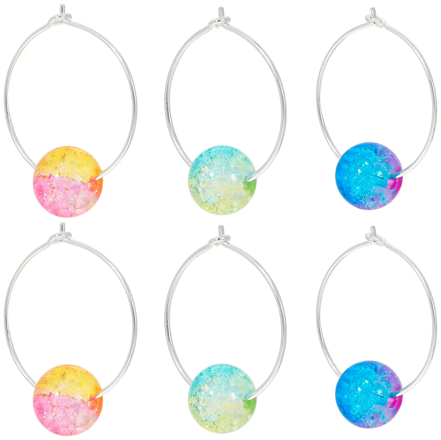 Creolen-Set - Bead Trio