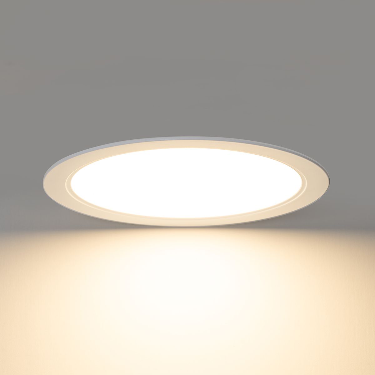 Set van 6 inbouwspots wit 17cm incl. LED instelbaar in kelvin - Stephanie