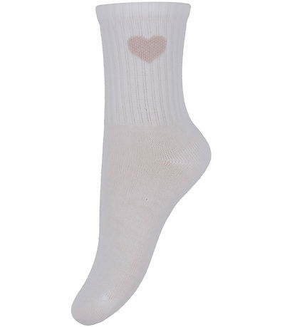 Minymo Socken - 2er-Pack - Shell m. Herz