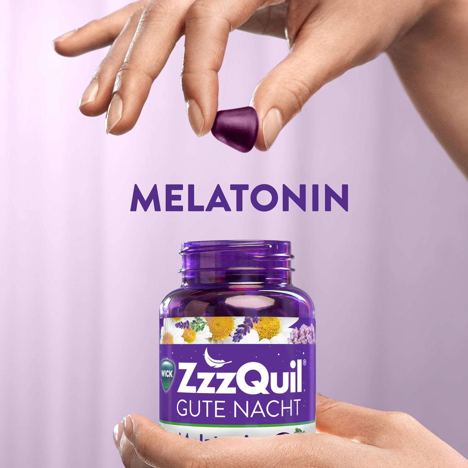 WICK ZzzQuil Gute Nacht mit Melatonin