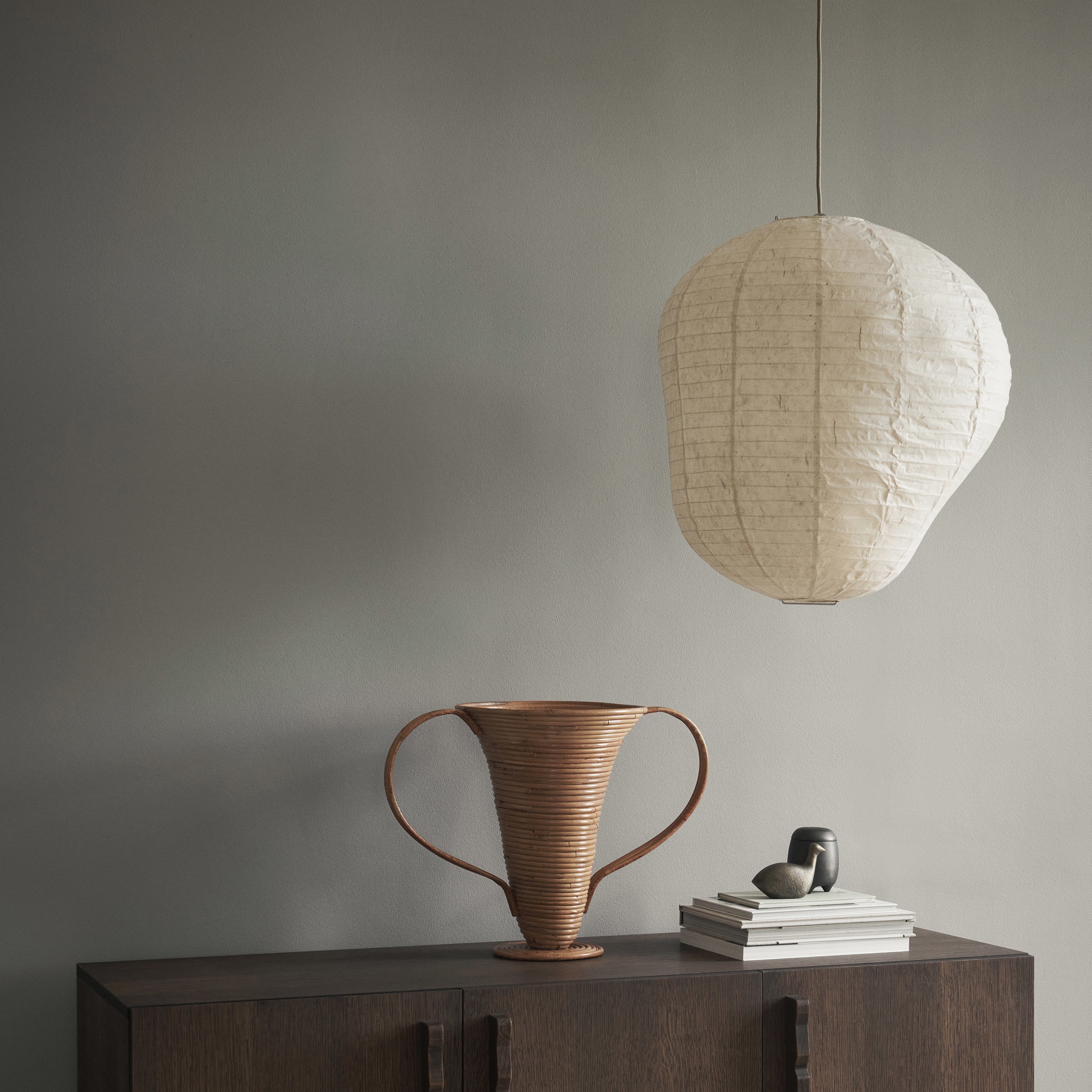Ferm Living Kurbis Lampenkap Ã 57 cm - Natural