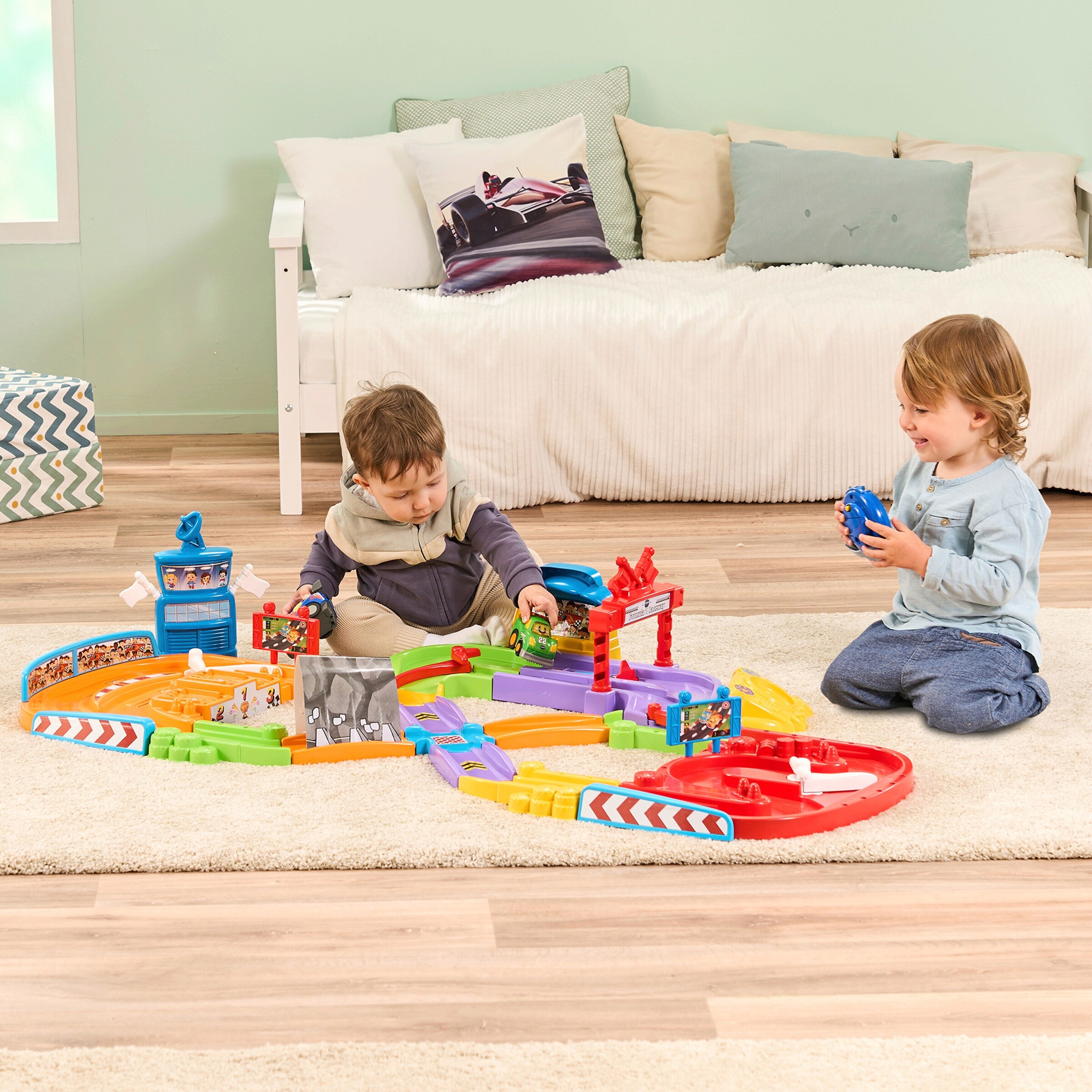 Vtech - TUT TUT BABY FLITZER RC Autorennbahn