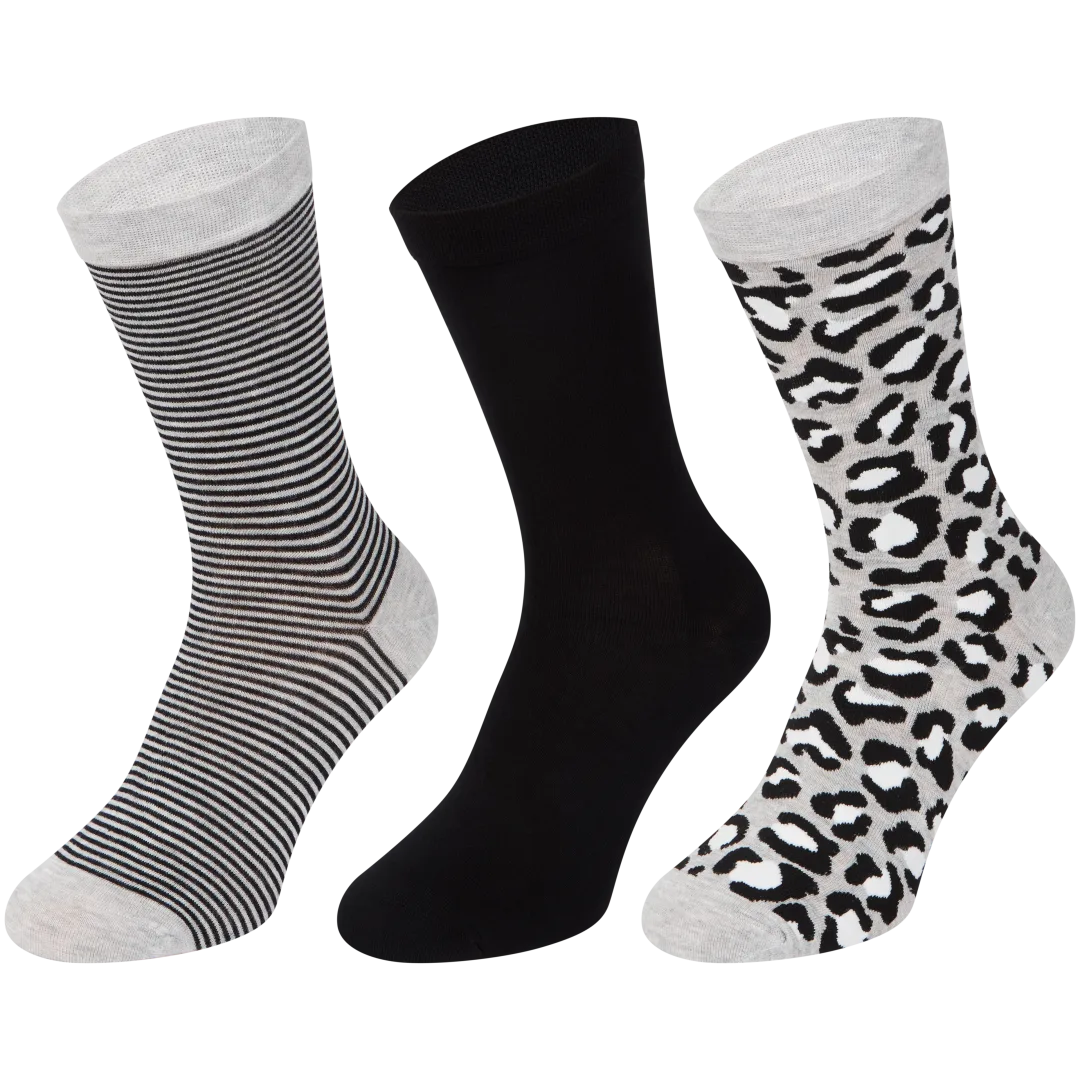 Bamboe sokken Maten 35 - 42 | 3 paar | diverse varianten
