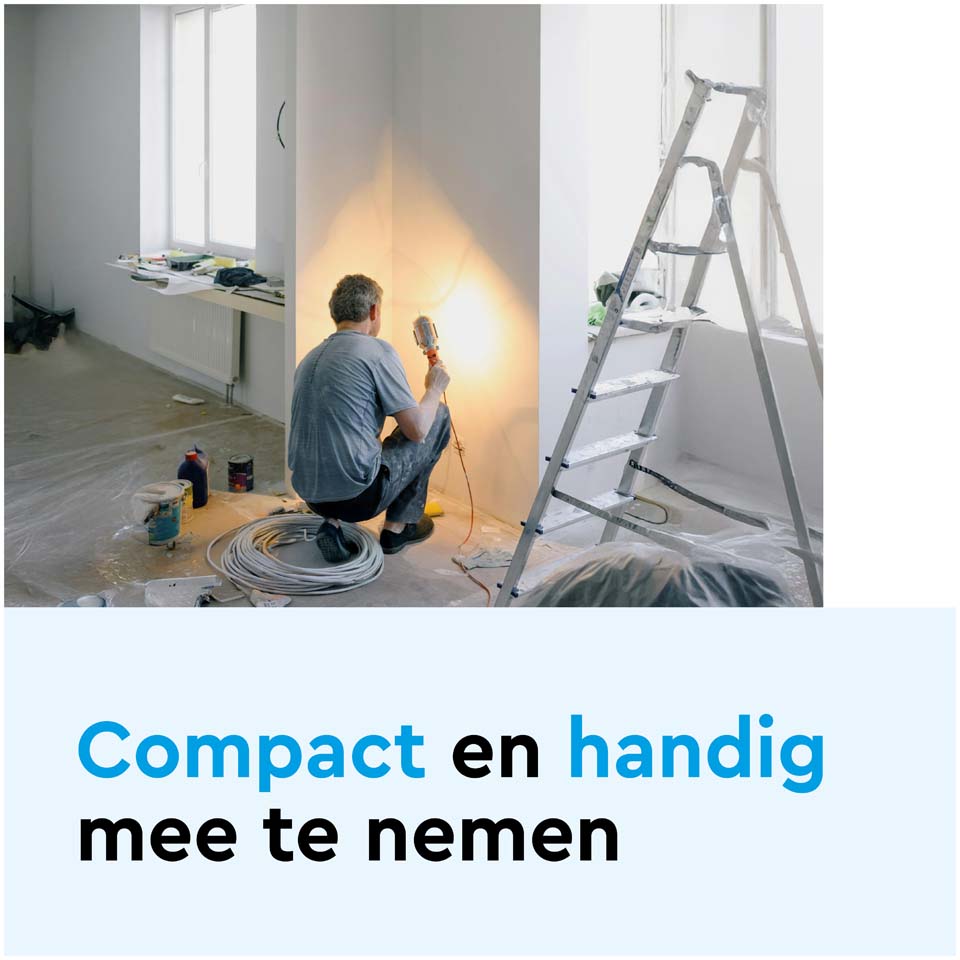 BRASQ 10 meter verlengsnoer met randaarde - White