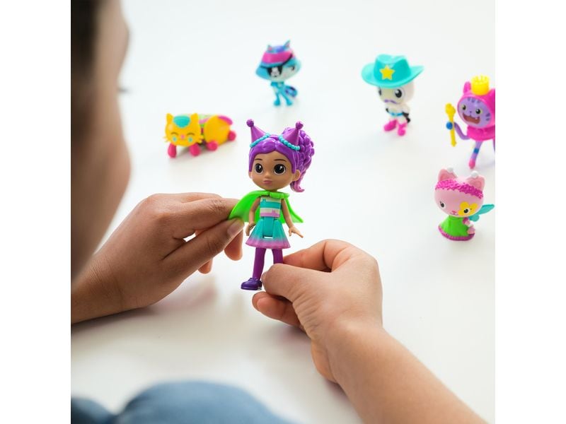 Spinmaster Gabby's Dollhouse Deluxe Figuren Set Celebration Umfangreiches Figuren-Set für Kinder