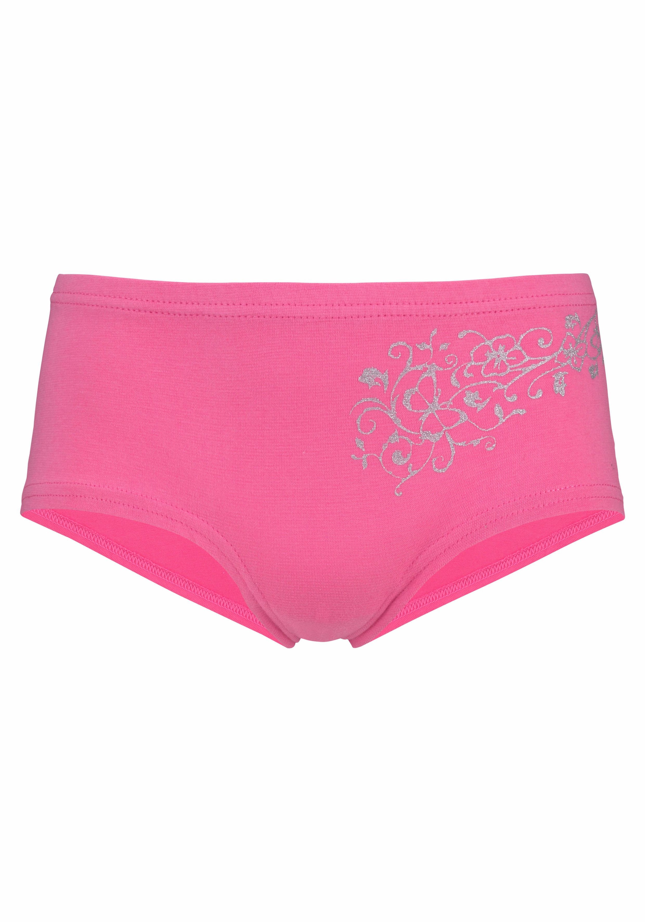 petite fleur Panty Packung, 4 Stk. mit Glitzerdruck