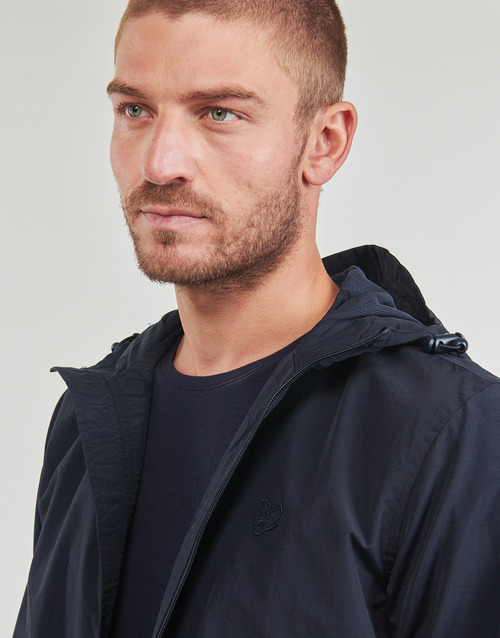 Lyle & Scott - TONAL EAGLE ZIP - Marine
