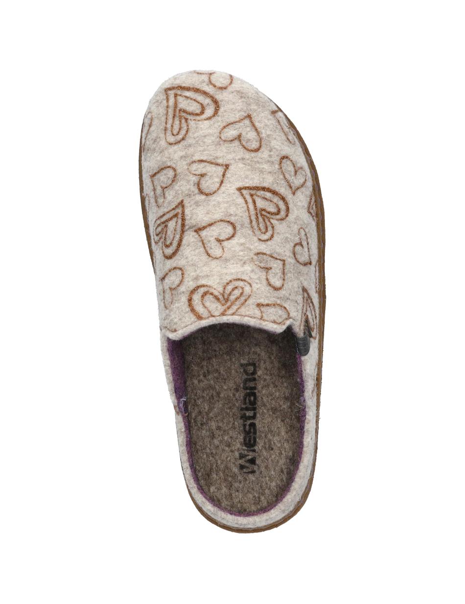 Hausschuh Carmaux 06, beige-kombi
