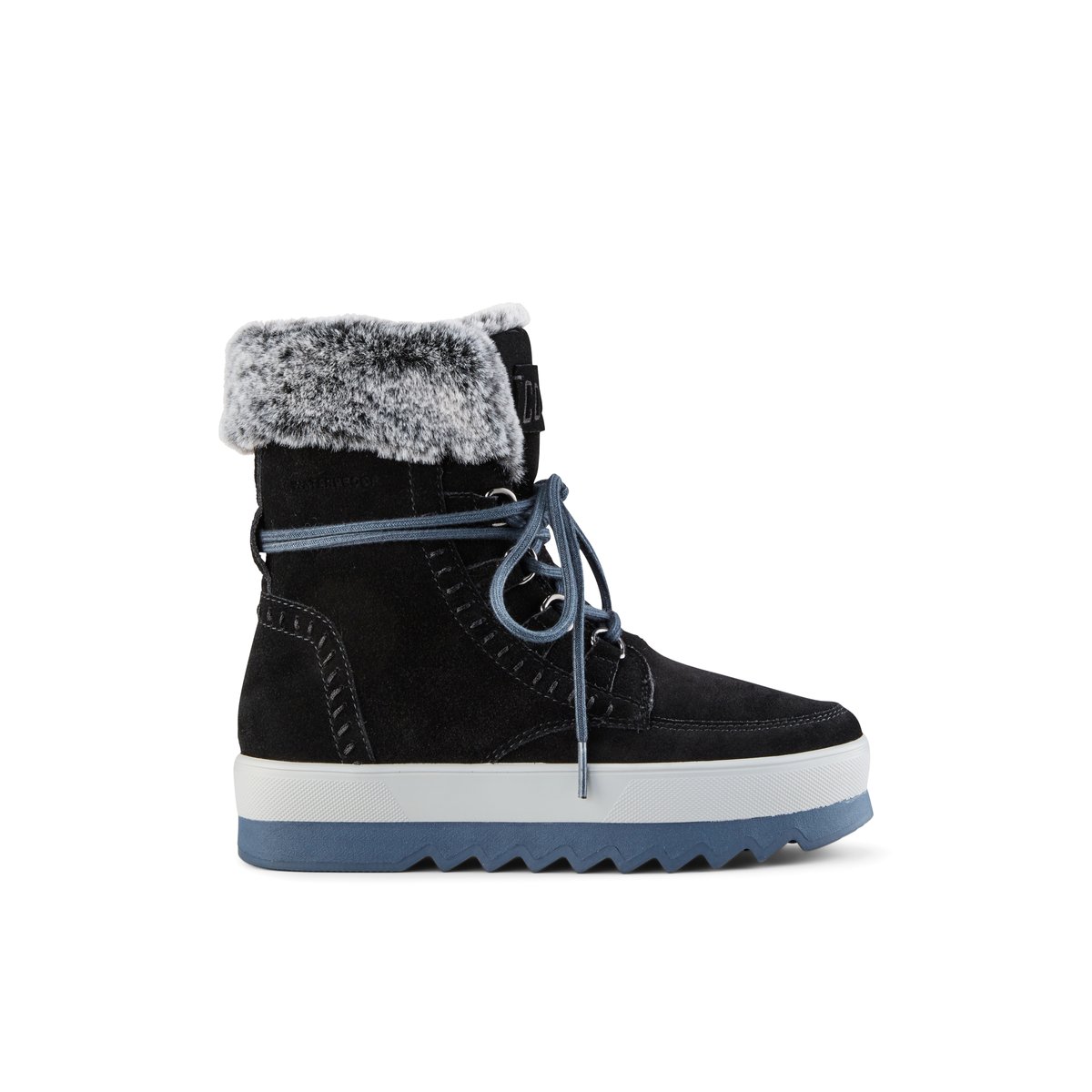 COUGAR-Vanetta-l-Bottes d'hiver - Semelle tracteur - Noir