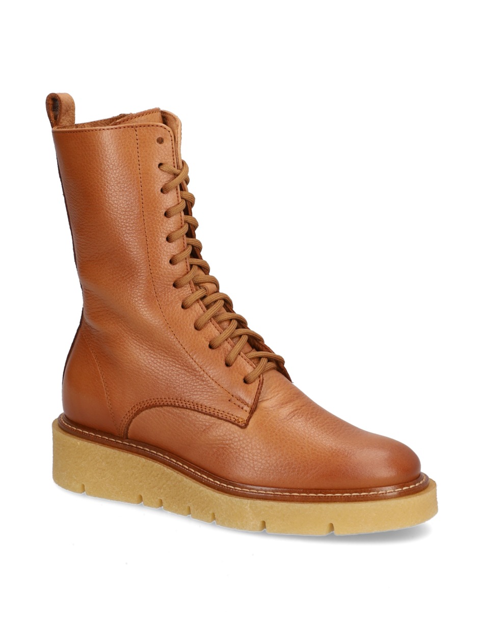 Glattleder Schnürboot