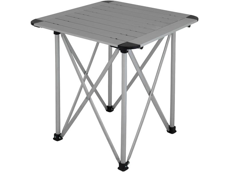 Eurotrail Campingtisch Burzet mit rollbarer Tischplatte 52 Campingtisch