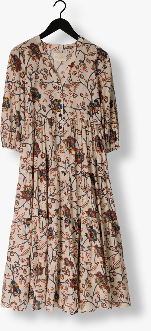STELLA FOREST multi stella forest midi jurk e24ro053
