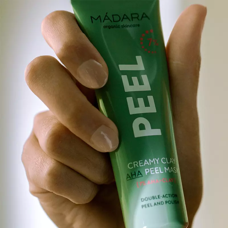 MÁDARA PEEL Creamy Clay AHA Peel Mask 60 ml