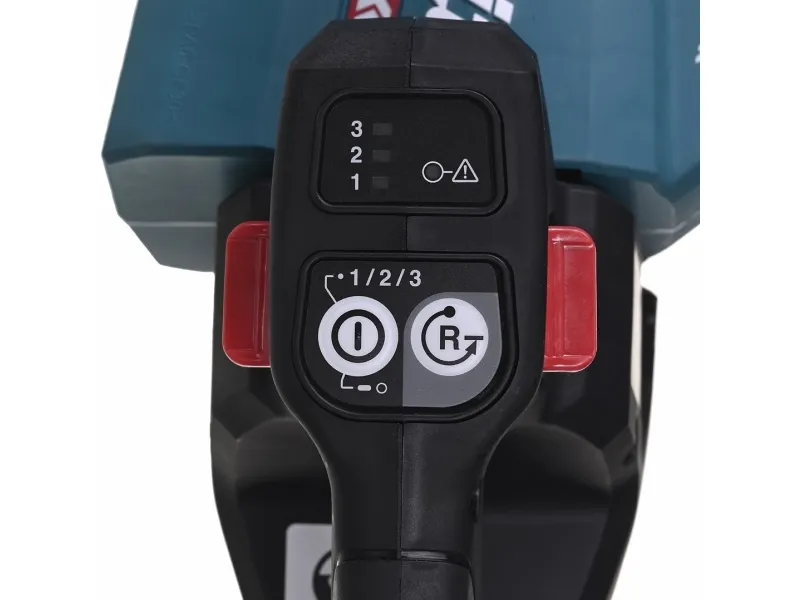 Makita UH005GZ - Hæktrimmer - ledningfri - 40 V - intet batteri, ingen oplader - 2000/3600/5000 spm - 750 mm - Skærekapacitet 23.5 mm - tandmellemrum: 35 mm - 5.1 kg - SOLO