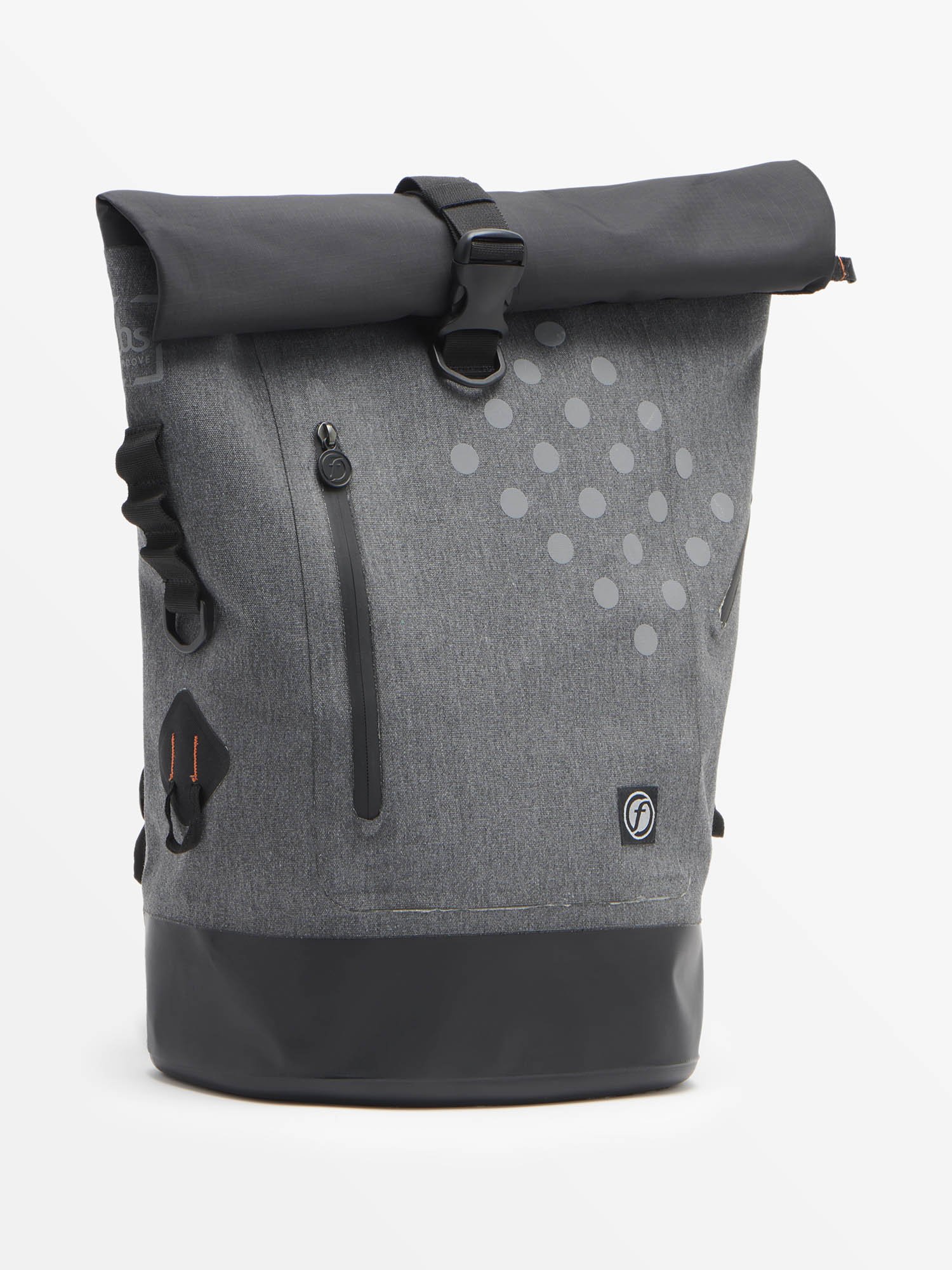 Sac à  Dos Ajustable étanche et recyclé Gris