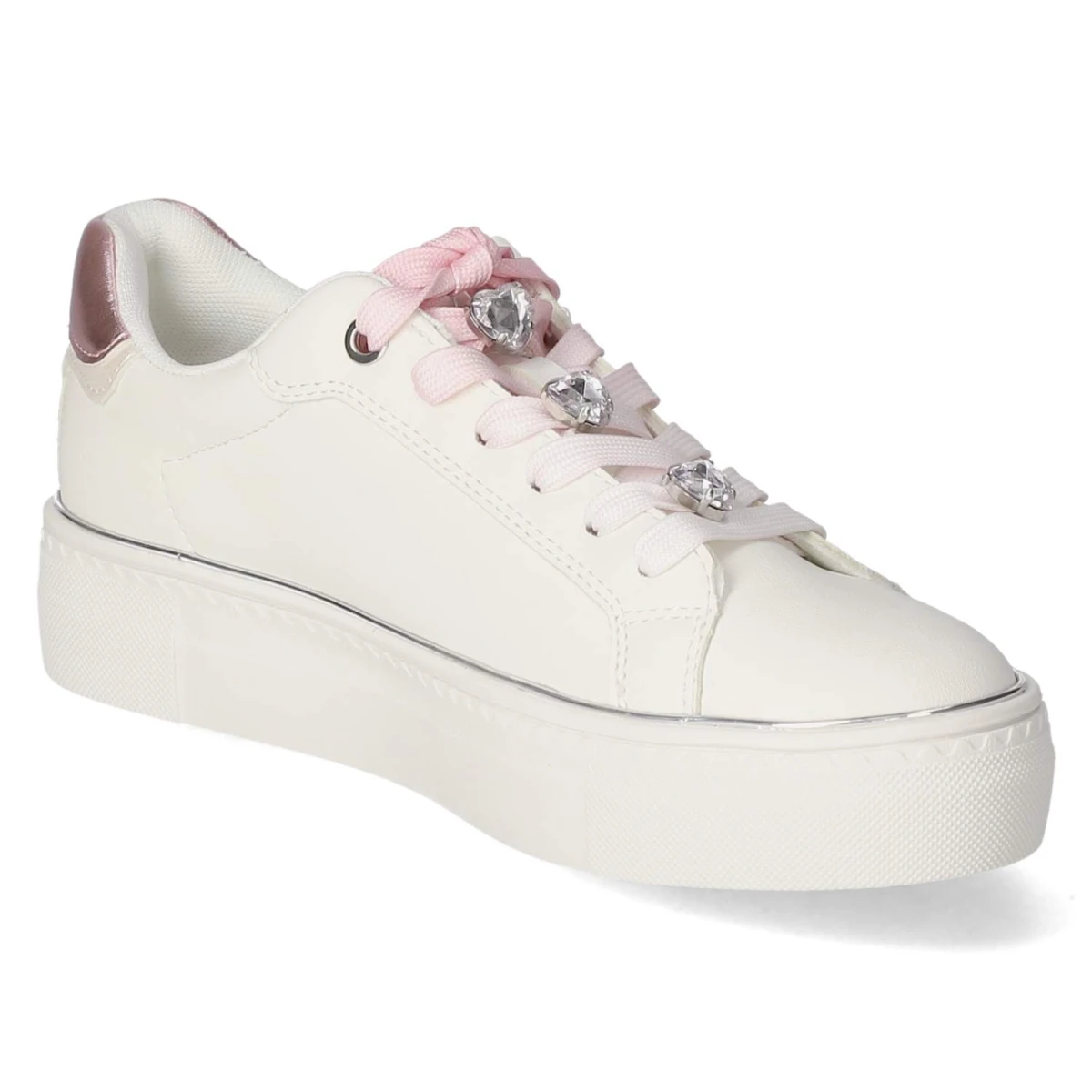 TamarisSneaker Low - WHITE/PINK