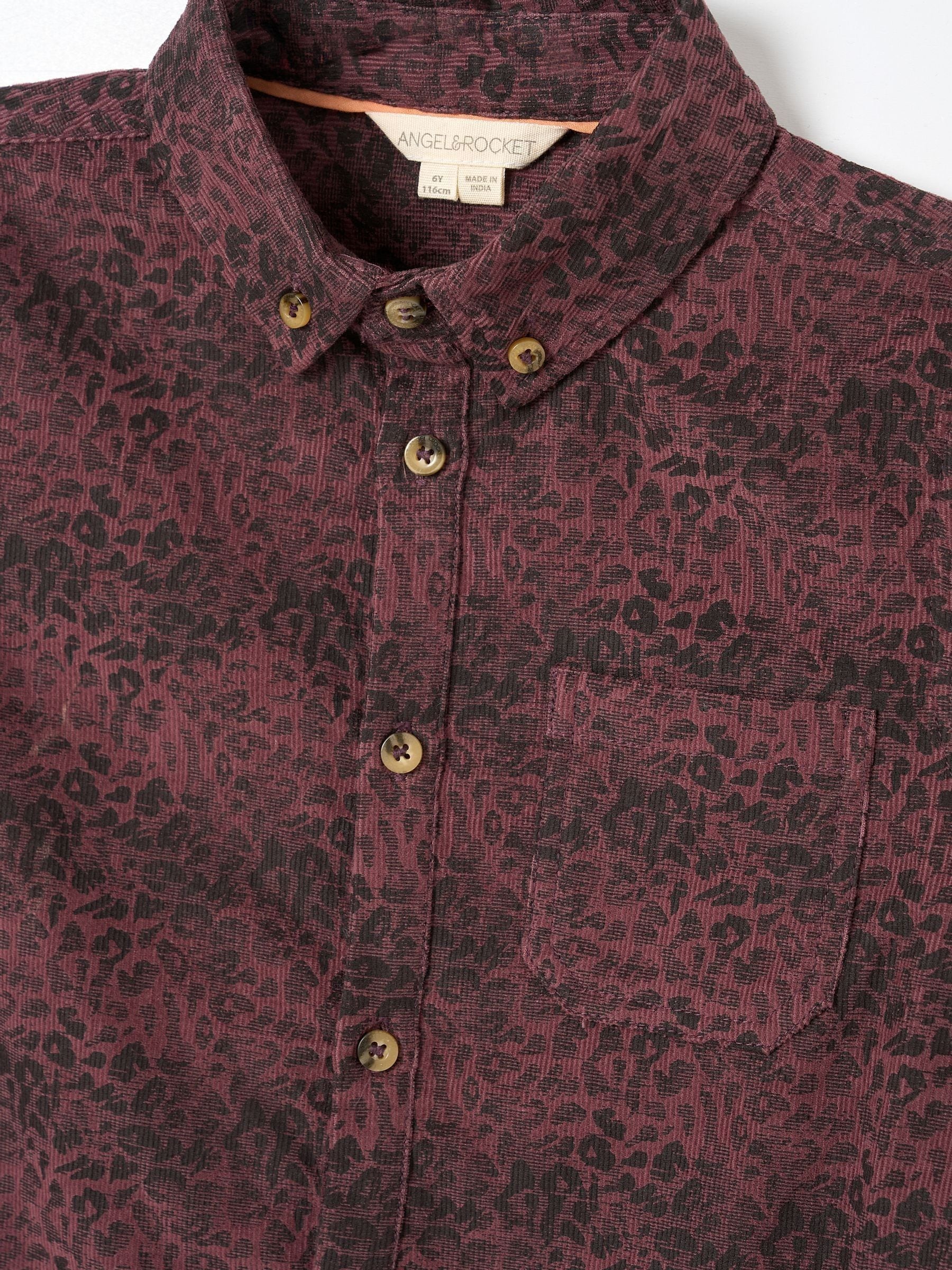 Angel & Rocket Hayes Leopard Jacquard Shirt