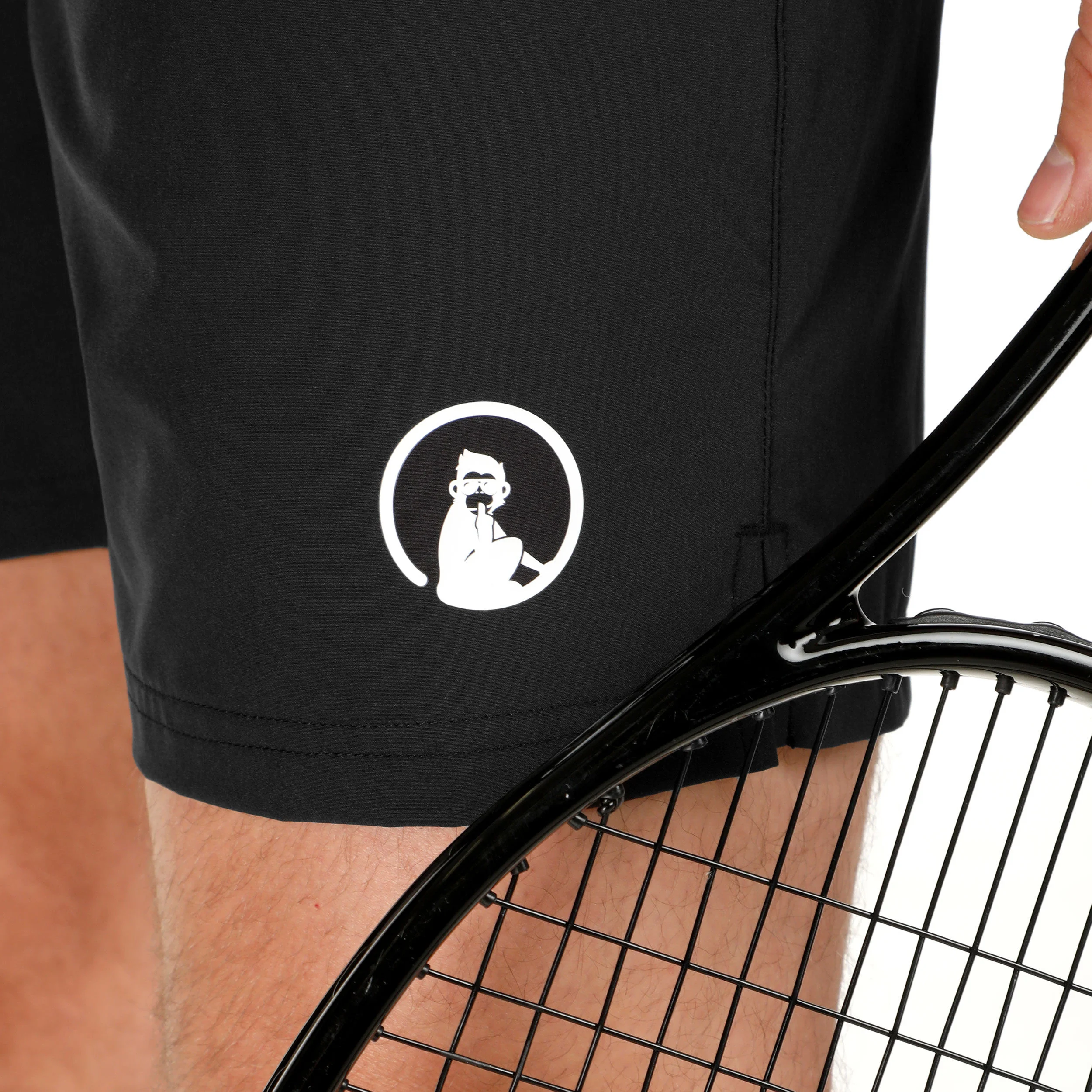 Quiet Please Smash 2.0 Shorts Hommes - Noir , Blanc