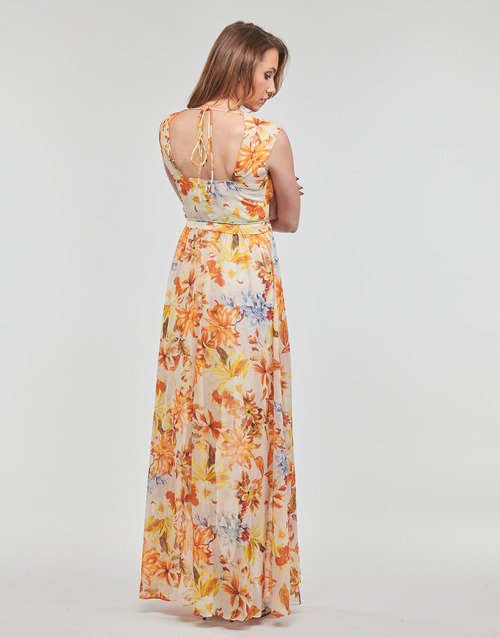 Guess - SL GILDA LONG DRESS - Multicolore