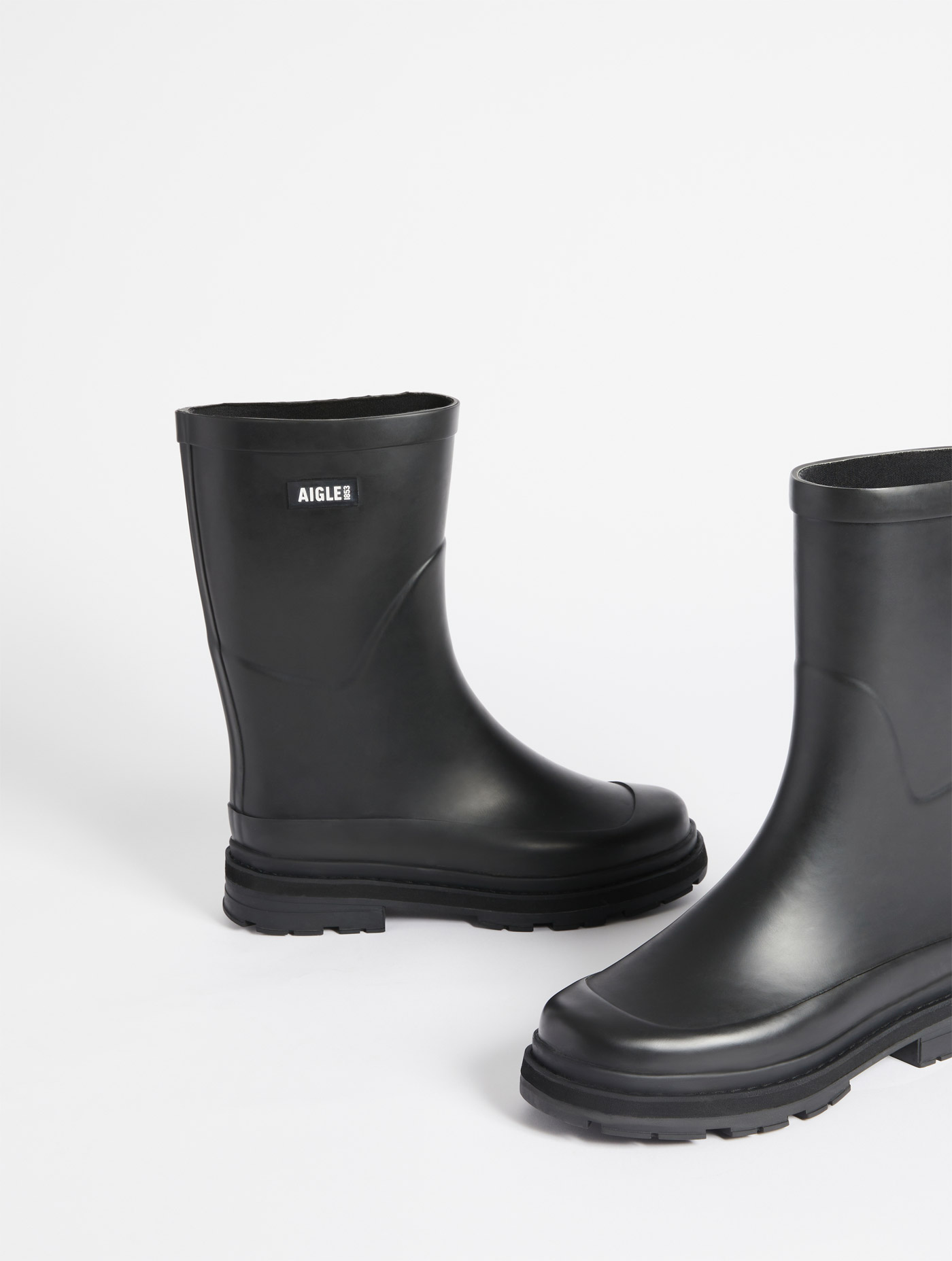 Le bottillon de pluie hybride, pour un style à toute épreuve NOIR