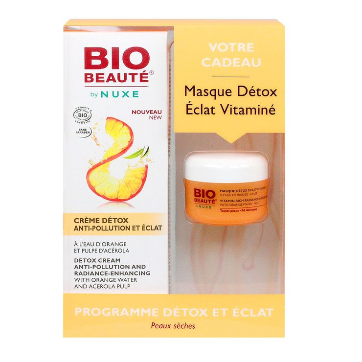 Détox crème 40ml + masque 15ml offert